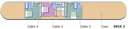 Belmond Amaryllis Barge - Deck 2