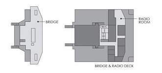 Kapitan Khlebnikov - Bridge and Radio Deck