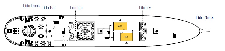 Sea Cloud II - Lido Deck