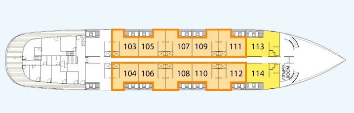 The Jahan - Main Deck