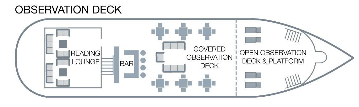 Amatista Riverboat - Observation Deck