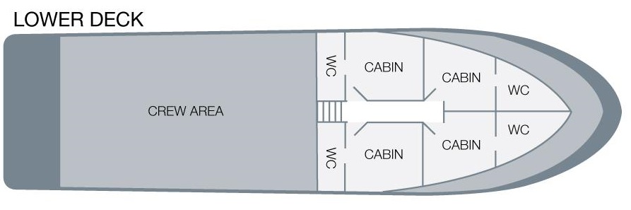 Estrella del Mar - Lower Deck