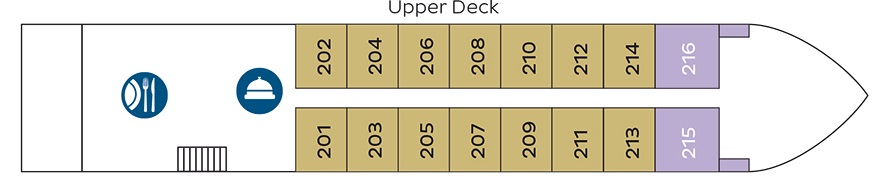 Mekong Prestige II - Upper Deck