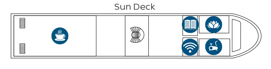 Mekong Navigator - Sun Deck
