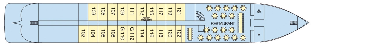 MS Beethoven - Main Deck