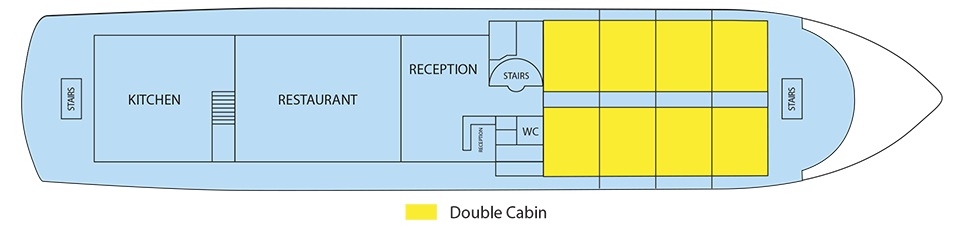 RV Indochine II - Main Deck