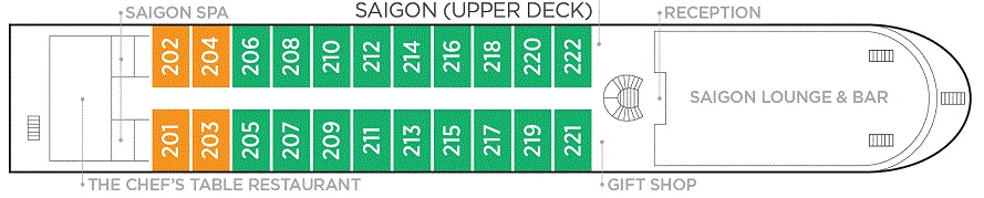 AmaDara - Saigon (Upper) Deck