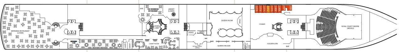 Queen Victoria - Deck Two