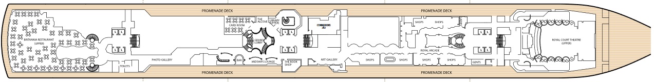 Queen Victoria - Deck Three