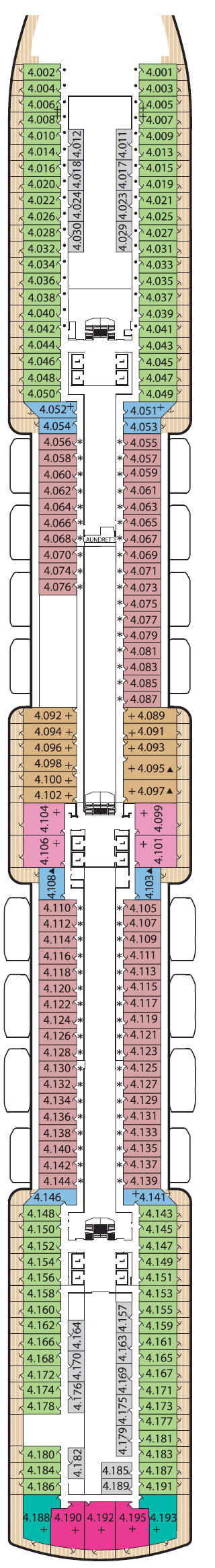 Queen Elizabeth - Deck 4