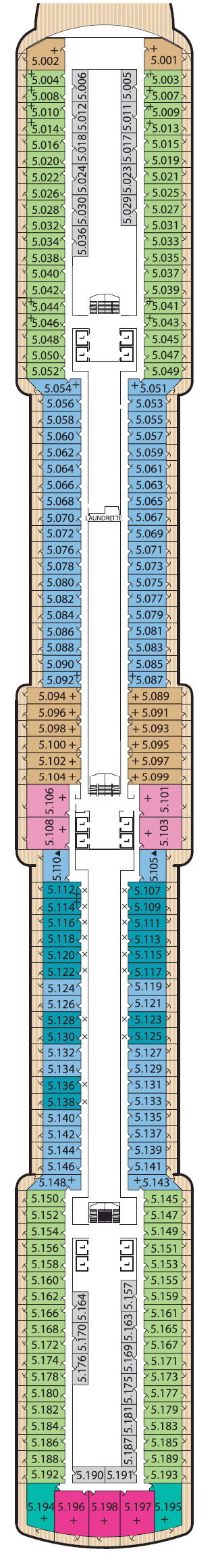 Queen Elizabeth - Deck 5