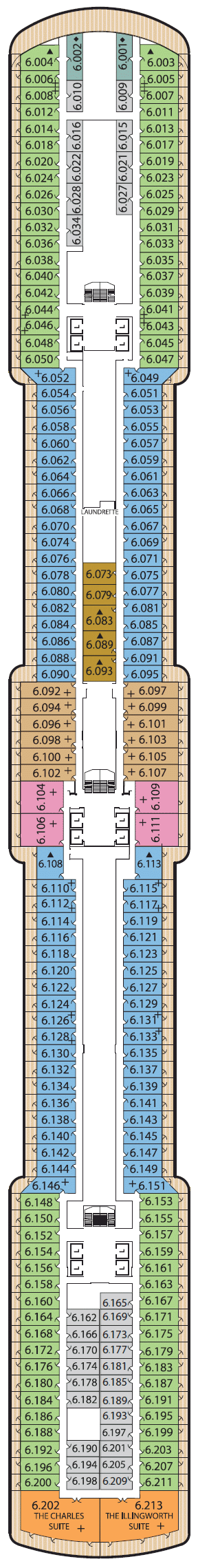 Queen Elizabeth - Deck 6