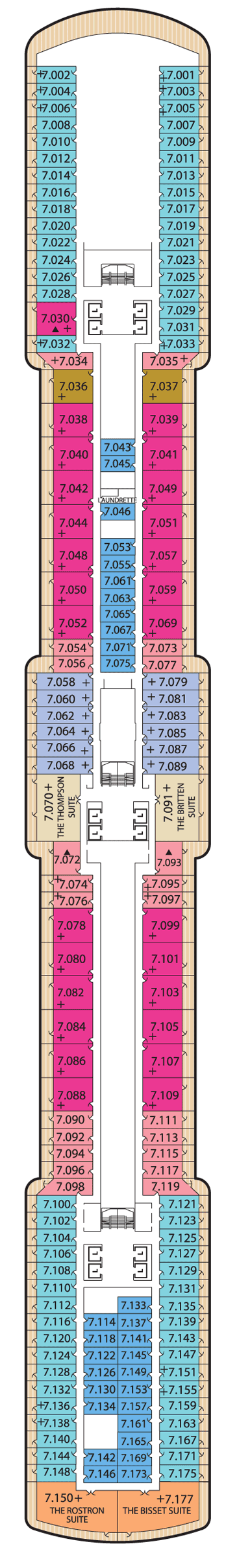 Queen Elizabeth - Deck 7