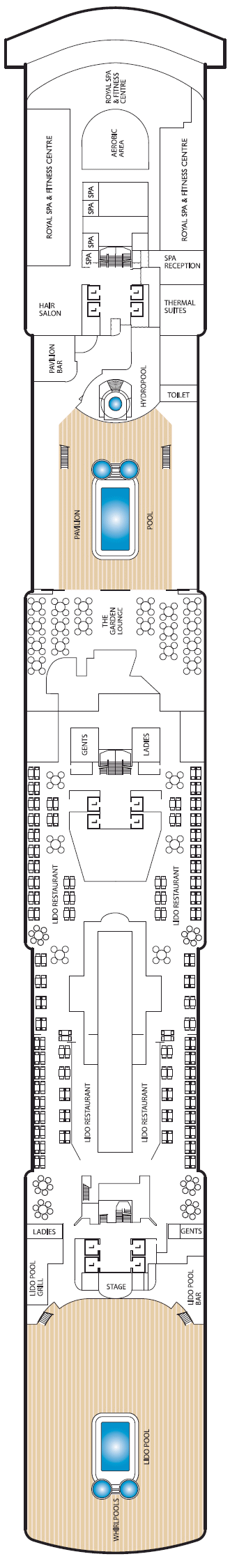 Queen Elizabeth - Deck 9