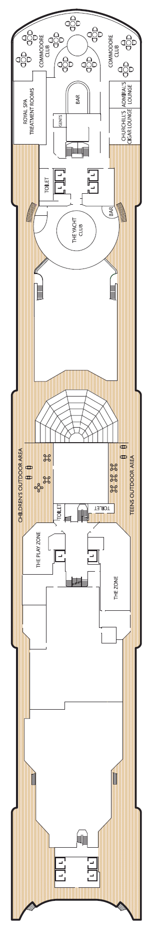 Queen Elizabeth - Deck 10