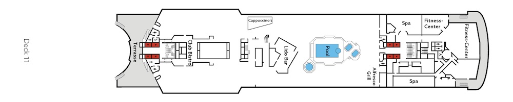 VASCO DA GAMA - Lido Deck