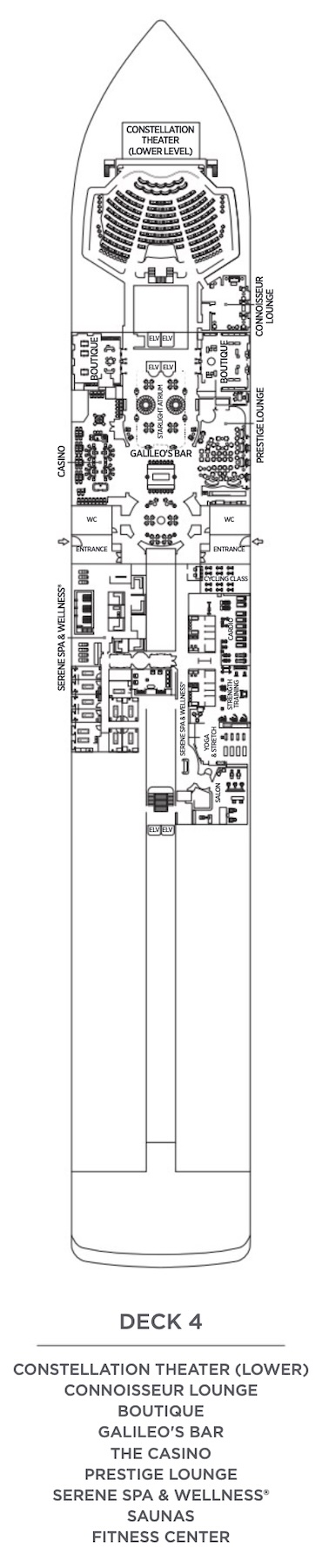 Seven Seas Prestige - Deck 4