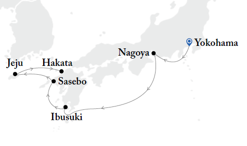 Spring Blossoms of Japan & Jeju - Mitsui Ocean Cruises