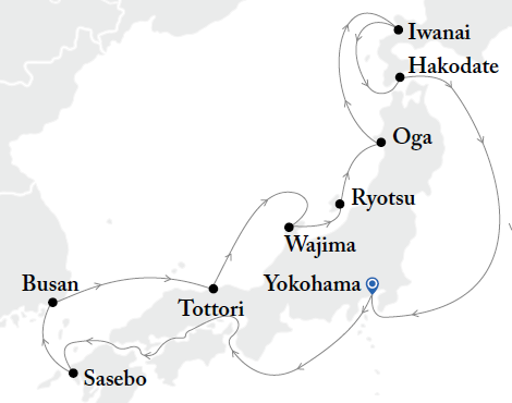 Northern Japan in Bloom - Mitsui Ocean Cruises