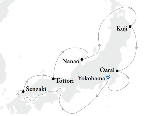 Around Japan Silver Week - Mitsui Ocean Cruises