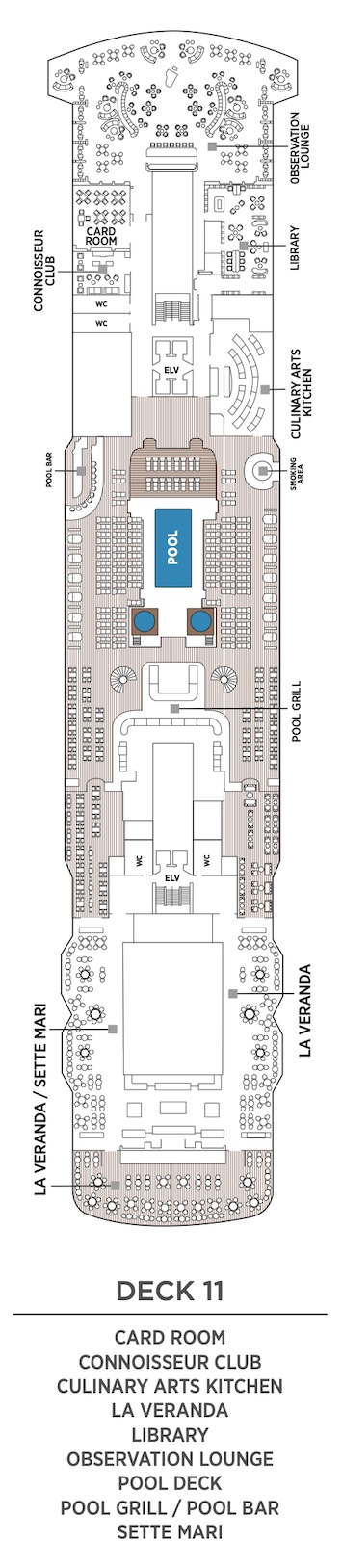 Seven Seas Grandeur - Deck 11