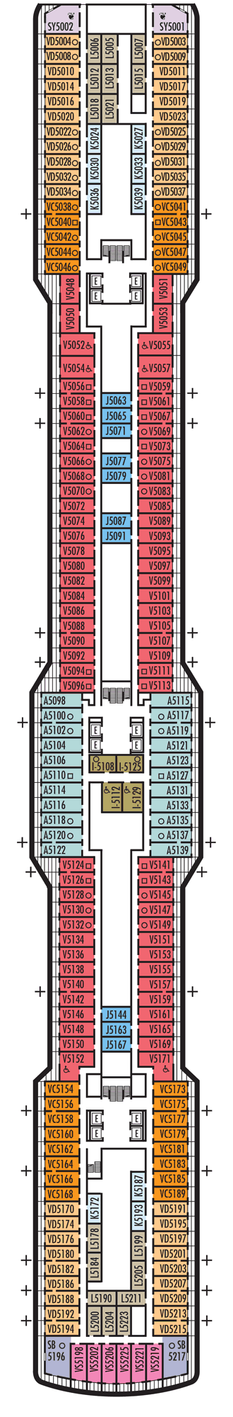 Koningsdam - Gershwin Deck