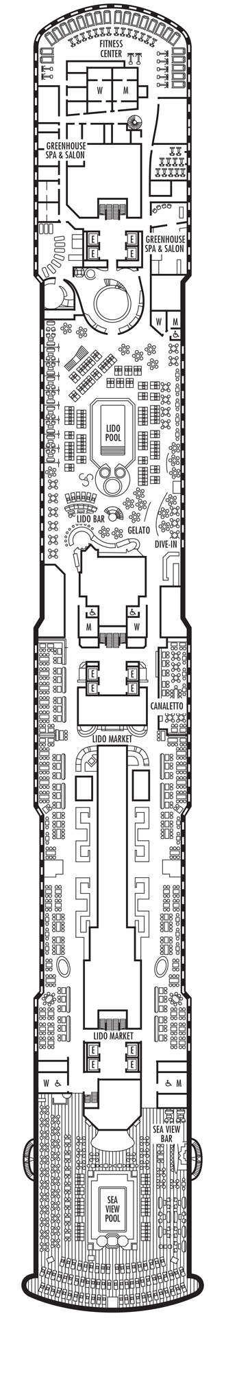 Koningsdam - Lido Deck
