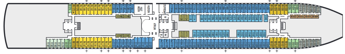 Nieuw Statendam - Main Deck