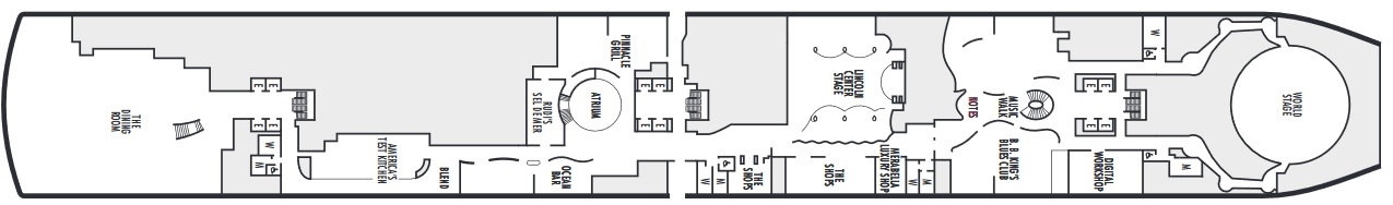Nieuw Statendam - Plaza Deck