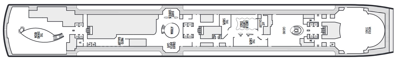 Nieuw Statendam - Promenade Deck