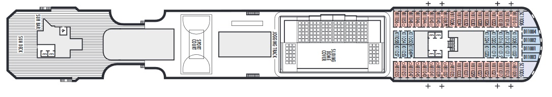 Nieuw Statendam - Sun Deck