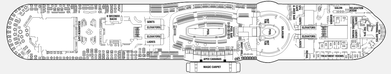 Celebrity Apex - Deck 14