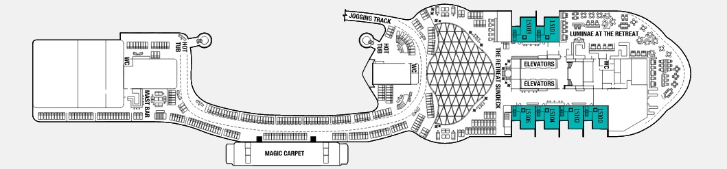 Celebrity Beyond - Deck 16