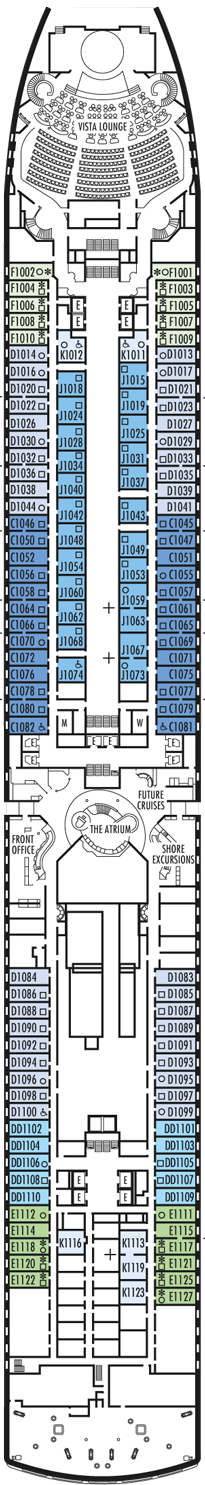 Zuiderdam - Main Deck