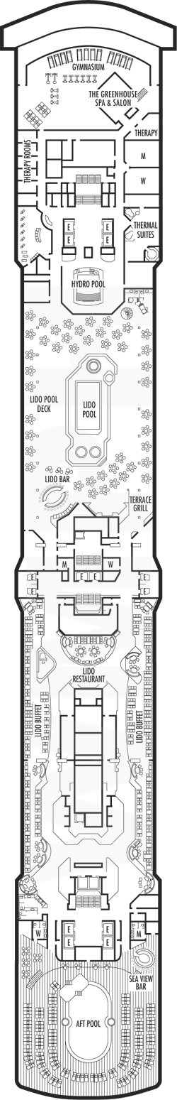 Zuiderdam - Lido Deck