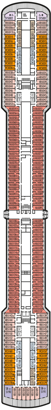 Westerdam - Verandah Deck