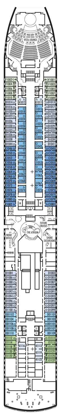Noordam - Main Deck