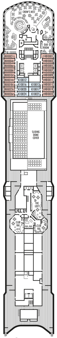 Noordam - Observation Deck