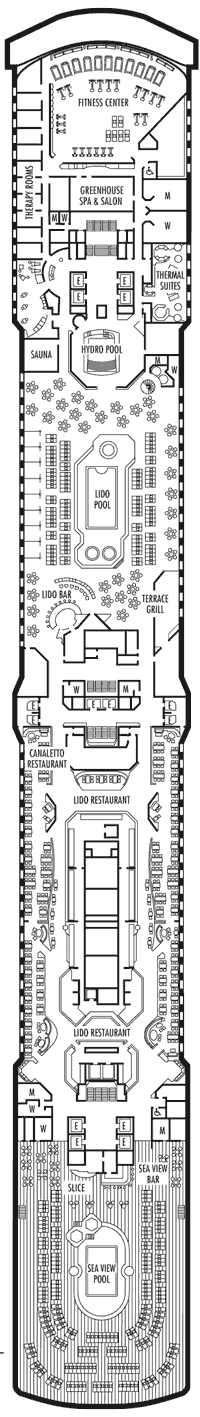Eurodam - Lido Deck