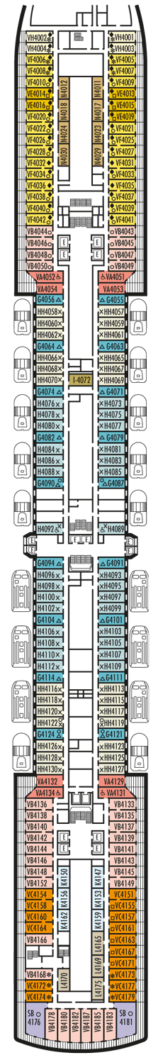 Eurodam - Upper Promenade Deck