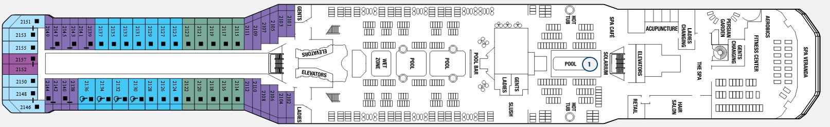 Celebrity Eclipse - Deck 12