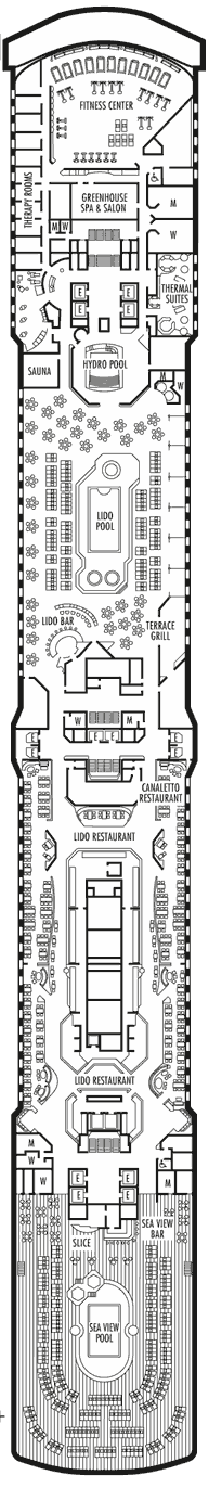 Nieuw Amsterdam - Lido Deck