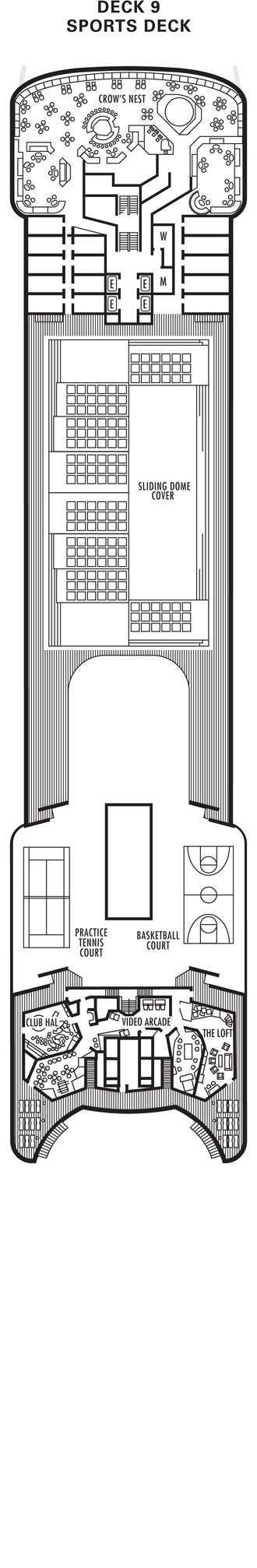 Zaandam - Sports Deck