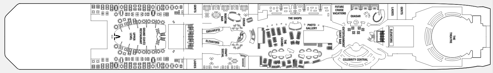 Celebrity Silhouette - Deck 4