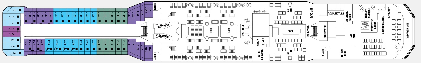 Celebrity Silhouette - Deck 12