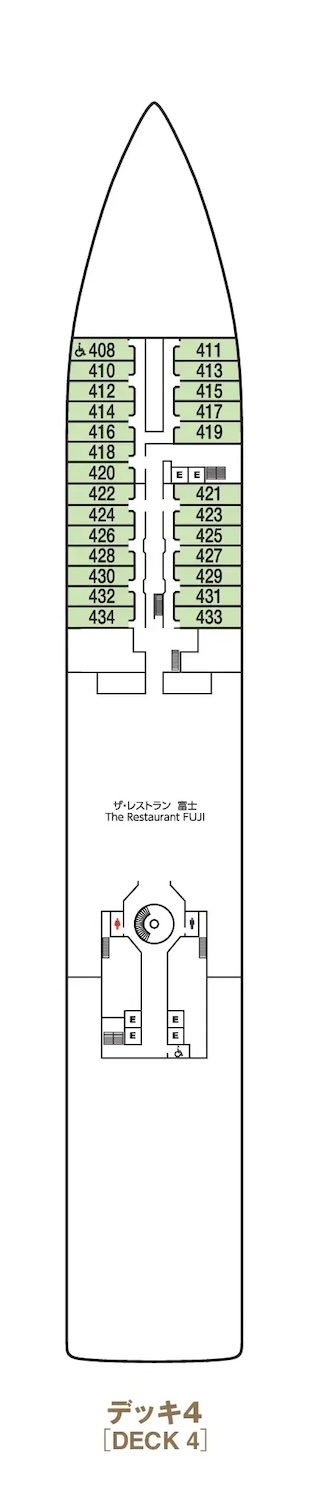 MITSUI OCEAN SAKURA - Deck 4