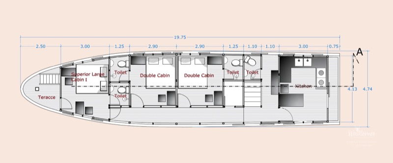 The Spirit of Lamandau - Floorplan