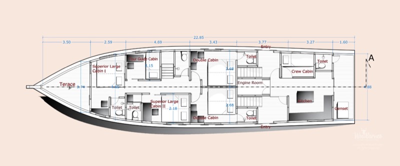 Rahai'i Pangun - Floorplan